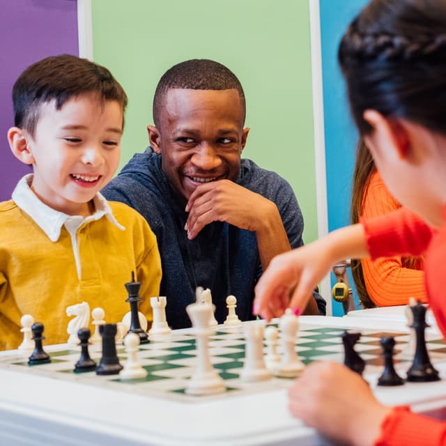 Story Time Chess students learning through play in Dubai